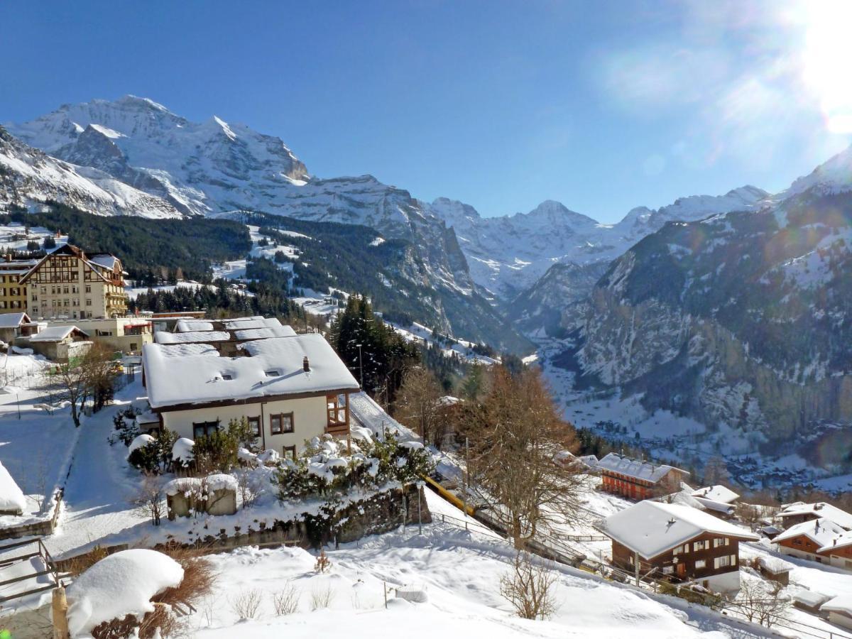 Apartment Central By Interhome Wengen Esterno foto